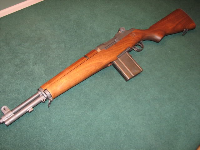 or I'd get an M1 Garand and have Tim at Shuffs Parkerizing convert it ...